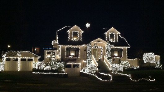 Beautiful lights, beautiful house